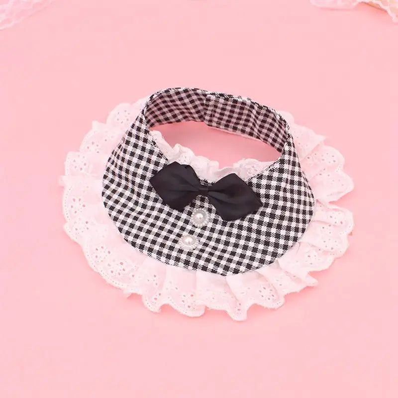 2020 New Fashion Small Dog Scarf Bowknot Adjustable Pet Cat Collars Scarf Neckerchief Necklace trigon Pet accessories