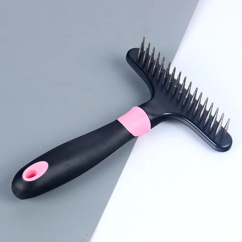 Pet Furmins Hair Removal Comb Dog Short Medium Hair Brush Handle Beauty Brush Accessories Comb for Cats Grooming Tool