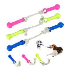 Double Interactive Dog Chew Toys Dogs Rubber Indestructible Dog Games Play Toy For Small Medium TPR Supplies Pets Accessories