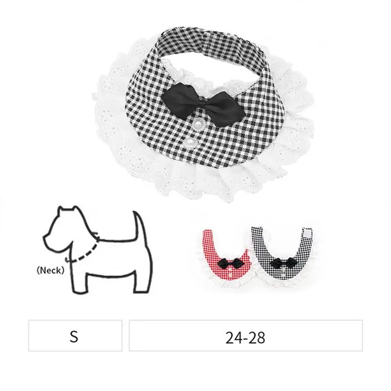 2020 New Fashion Small Dog Scarf Bowknot Adjustable Pet Cat Collars Scarf Neckerchief Necklace trigon Pet accessories