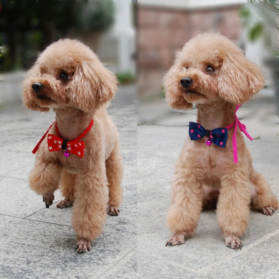 Pet Products Dog Necklace Strap for Cat Collar with Dogs Accessories Dog Bow Tie Puppy Bow Ties Dog Pet Supplies