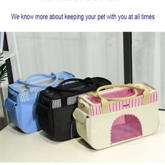 Pet Pop It Dog Cat Bag Go Out To Go Travel Package Portable Breathable Mesh No Deformation Dog Accessories Portable Pet Bag