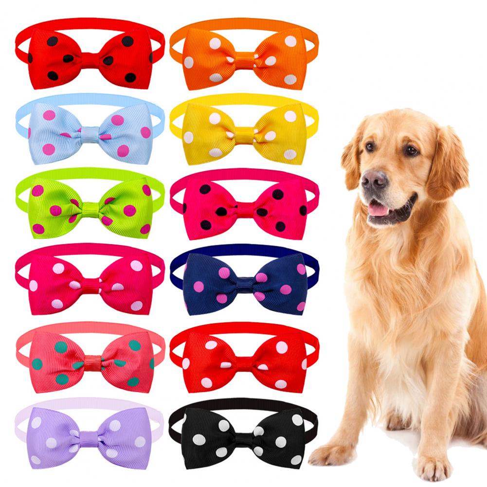 Practical Cats Collar  Fine Craftsmanship Universal Pet Bow Collar  Cute Dog Cats Bow Tie Collar