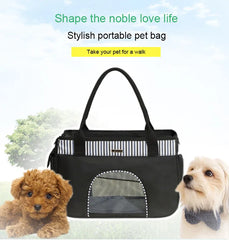 Pet Pop It Dog Cat Bag Go Out To Go Travel Package Portable Breathable Mesh No Deformation Dog Accessories Portable Pet Bag