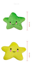 Soft Fleece Chew Pet Dog Toys Cute Squeaky Puppy Toy Small Dogs stars Shape Dog Accessories