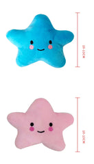 Soft Fleece Chew Pet Dog Toys Cute Squeaky Puppy Toy Small Dogs stars Shape Dog Accessories