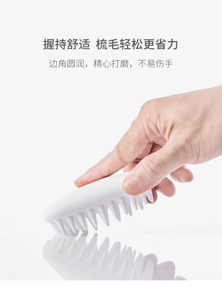 Pet Washer Dog Cat Massage Brush Comb Cleaner Puppy Wash Tools Soft Gentle Silicone Bristles Quickly Cleaing Brush Tools