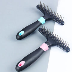 Pet Furmins Hair Removal Comb Dog Short Medium Hair Brush Handle Beauty Brush Accessories Comb for Cats Grooming Tool