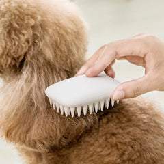 Pet Washer Dog Cat Massage Brush Comb Cleaner Puppy Wash Tools Soft Gentle Silicone Bristles Quickly Cleaing Brush Tools