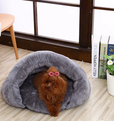 Pet Bed for Cats Soft Nest Dogs Kennel Soft Cushion Kennel Puppy Washable Plush Cat Mat Warm Sleeping Blanket Cat Supplies