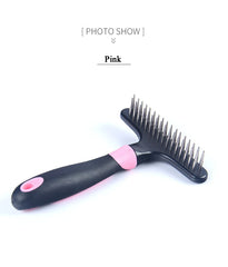 Pet Furmins Hair Removal Comb Dog Short Medium Hair Brush Handle Beauty Brush Accessories Comb for Cats Grooming Tool