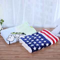 Pet dog kennel blanket mat dog autumn winter warm blankets thickening coral fleece blanket four seasons general