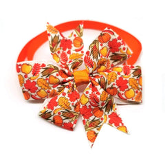 30/50pcs Thanksgiving Day Pet Dog Bow Ties Maple Leaf Turkey Pet Cat Dog Collar Bowties Neckties Pet Fall Ties Grooming Products