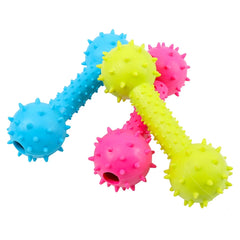 New Rubber Dog Toy with Thorn Bone Rubber Molar Teeth Pet Toy Dog bite Resistant Molar Training Dog Toys for Small Dogs