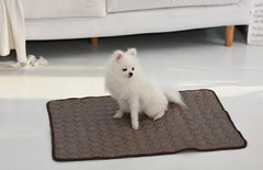 Washable Cooling Mat for Pet Breathable Blanket Ice Pads Bed Mat Car Seat Sofa Cushion Summer Dogs Cat