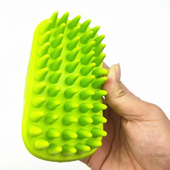 Pet Bath Supplies Silicone Dog Bath Brush Massage Brush Cat Comb