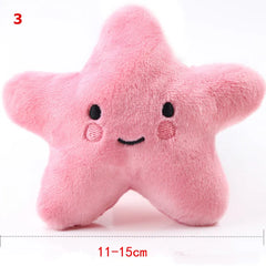 Cute Plush Puzzle Stuffed Squeaking Pet Toy Fruit Animals Cartoon Dog Toys for Dogs Cat Chew Squeaker Squeaky Toy