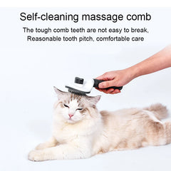 Pet Dog Hair Removal Grooming Comb Cat Puppy Remover Bath Brush Deshedding Tool Dogs Rabbit Combs Cleaning Hair Clipper Supplies