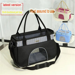 Pet Pop It Dog Cat Bag Go Out To Go Travel Package Portable Breathable Mesh No Deformation Dog Accessories Portable Pet Bag