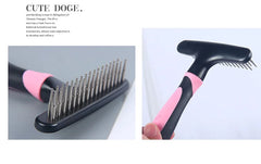 Pet Furmins Hair Removal Comb Dog Short Medium Hair Brush Handle Beauty Brush Accessories Comb for Cats Grooming Tool