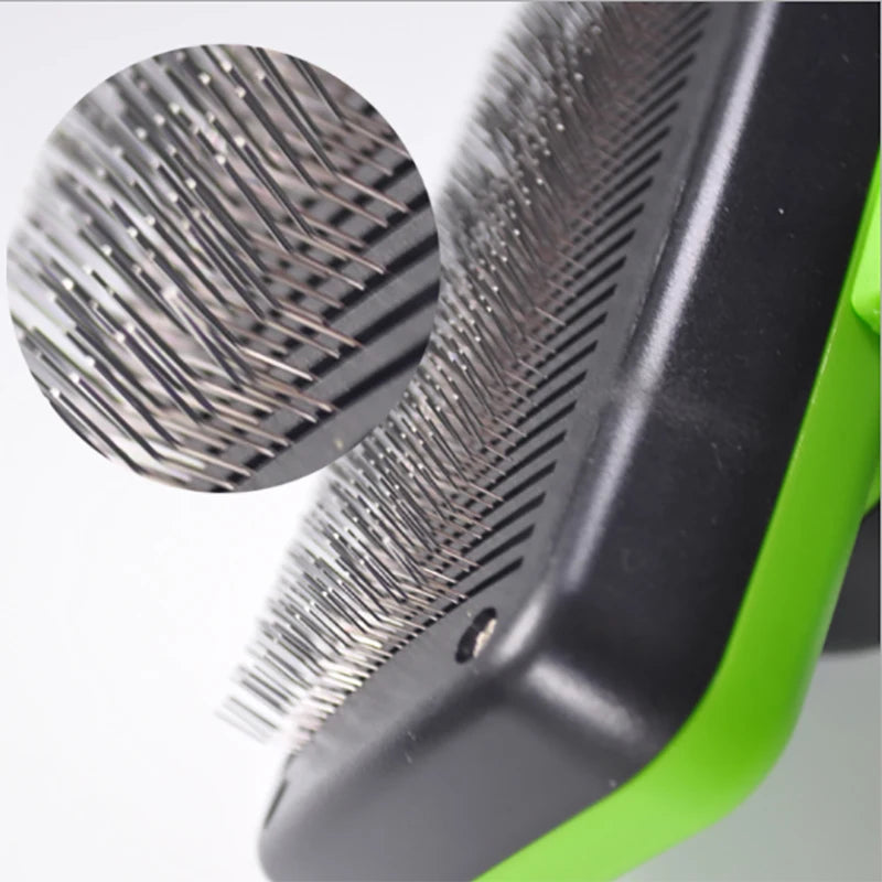 Pet Dog Hair Removal Comb Needle Combs Fur Cleaning Brush Grooming Large Size Combs Tool Ergonomic Non-slip Handle Pet Supplies