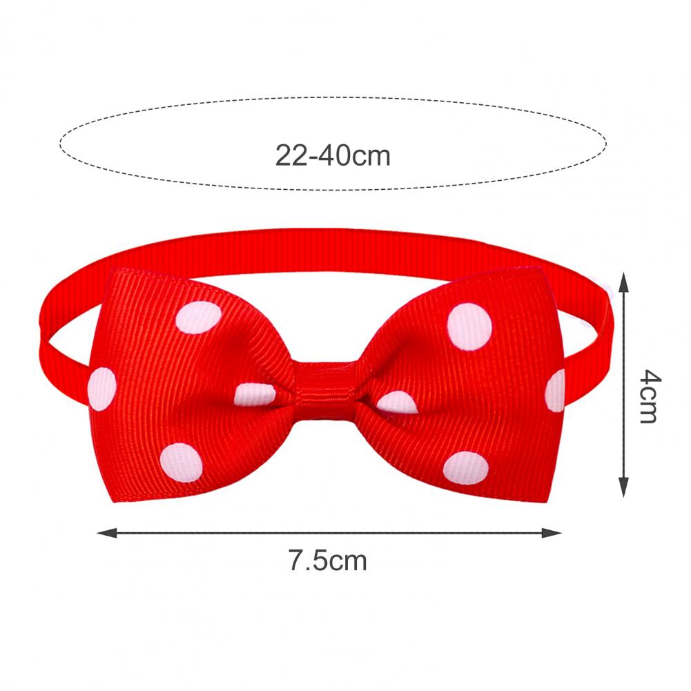 Practical Cats Collar  Fine Craftsmanship Universal Pet Bow Collar  Cute Dog Cats Bow Tie Collar