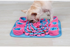 Dogs,cats sniffing mats Pets sniffing mats consume energy Slow food bowl training dogs to practice sniffing blankets