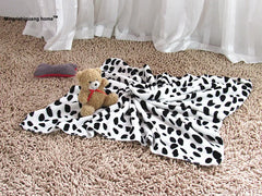 1PC Warm Pet Bed Mat Cover Small Medium Large Towls Paw Handcrafted Print Cat Dog Fleece Soft Blanket Puppy Winter Pet  OZ 005