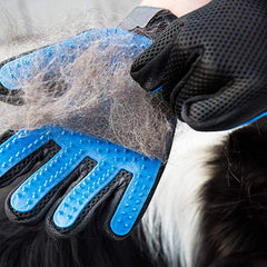 Pet cleaning gloves falling combing hair removal brush cat gloves comb hair removal remover hair gloves dog protective gloves