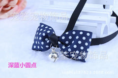 2016 New Pet Bow Collar Pet accessories Dog ang Cat collar Pet supply 50pcs 6825