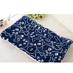 Dog mat Blanket Fleece Pet Blanket For Dogs And Cats Bed For Big Dogs Leopard Print Cat Mat Soft Cushion Warm Quilt Cotton Terry