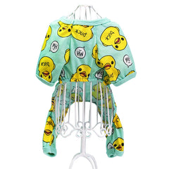 Pet Dog Clothes Soft Puppy Pajamas Printing Outfits Pet Clothing for Small Dogs t shirts Spring Yorkies Chihuahua Clothes