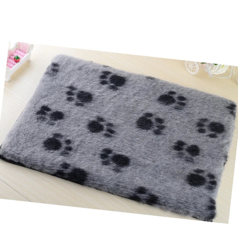 Dog mat Blanket Fleece Pet Blanket For Dogs And Cats Bed For Big Dogs Leopard Print Cat Mat Soft Cushion Warm Quilt Cotton Terry