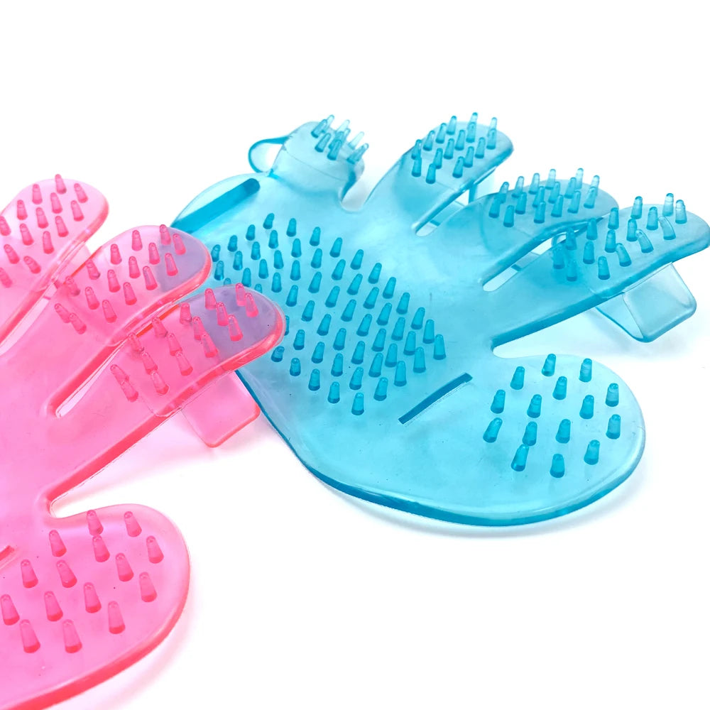 Pet Hair Cat Massage Gloves Remover Dog Comb bath brush Cat Hair Cleaning Brush Comb Dog Grooming Cat Brush Product Accessories