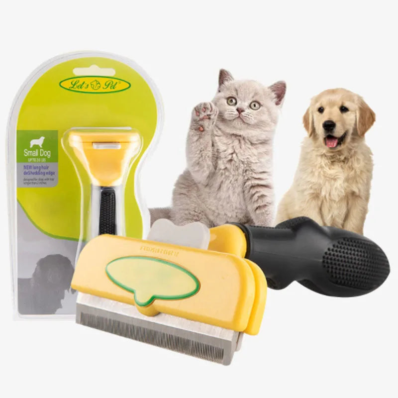 Pet Grooming Comb Puppy Hair Remover Brush Detachable Clipper Attachment Hair Finishing Trim Tool For Cats Cleaning Pet Supplies