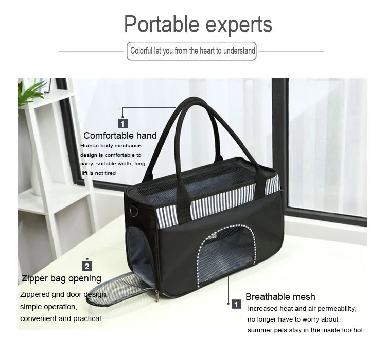 Pet Pop It Dog Cat Bag Go Out To Go Travel Package Portable Breathable Mesh No Deformation Dog Accessories Portable Pet Bag