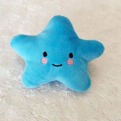 Soft Fleece Chew Pet Dog Toys Cute Squeaky Puppy Toy Small Dogs stars Shape Dog Accessories