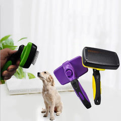 Pet Dog Hair Removal Comb Needle Combs Fur Cleaning Brush Grooming Large Size Combs Tool Ergonomic Non-slip Handle Pet Supplies