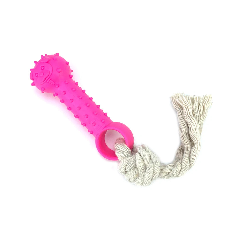 Double Interactive Dog Chew Toys Dogs Rubber Indestructible Dog Games Play Toy For Small Medium TPR Supplies Pets Accessories