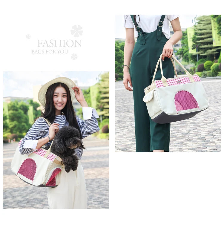 Pet Pop It Dog Cat Bag Go Out To Go Travel Package Portable Breathable Mesh No Deformation Dog Accessories Portable Pet Bag