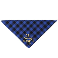 NONOR Birthday Pet Bandanas Collar for Dogs Cats Cotton Triangular Bibs Scarf Collar Pet Items Puppy Accessories