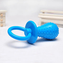 Mini Bite Resistant Bell Shape Rubber Pacifier Pet Dog Puppy Molar Chew Training Toy Dog Supplies Pet Products