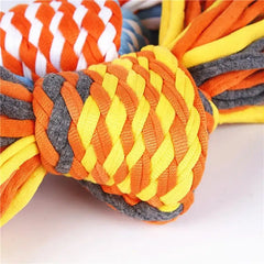 Dog Toys Puppy Dogs Chew Toy Interactive Cotton Rope Bite Resistant Dog Toy Puppy Teething Toy Dog Training Toys Pet Supplies