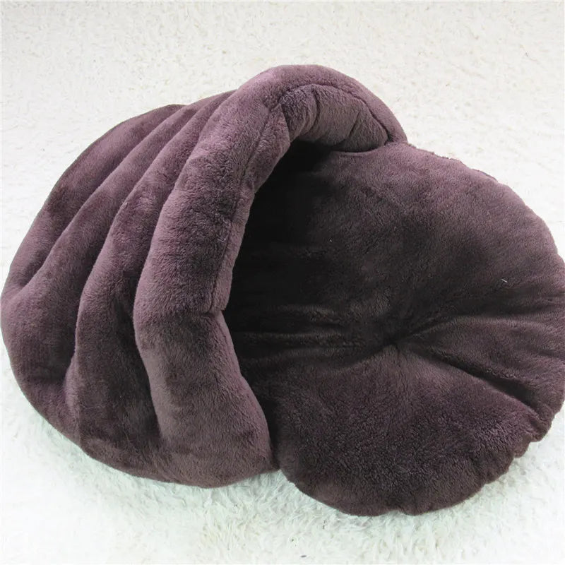 Pet Bed for Cats Soft Nest Dogs Kennel Soft Cushion Kennel Puppy Washable Plush Cat Mat Warm Sleeping Blanket Cat Supplies