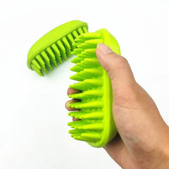 Pet Bath Supplies Silicone Dog Bath Brush Massage Brush Cat Comb