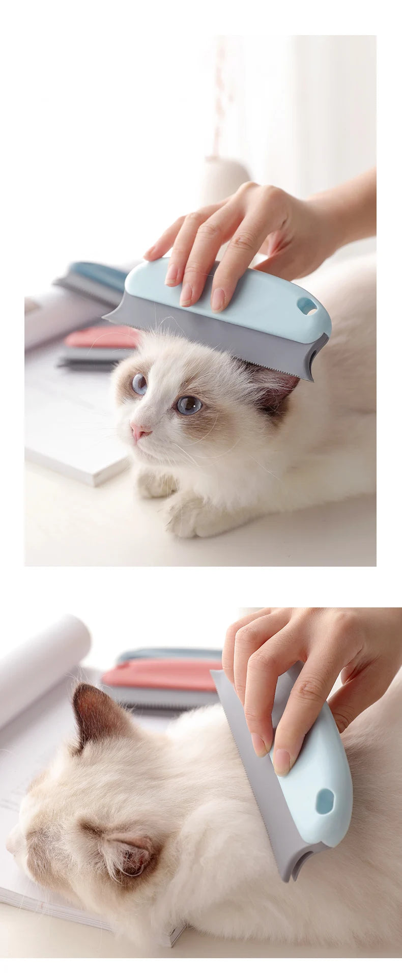 Special comb for pet cat comb to float cat and dog hair cleaner cat hair removal artifact brush hair device