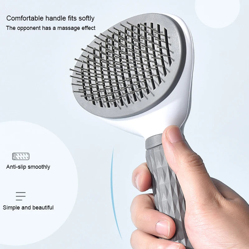 Pet Dog Hair Removal Grooming Comb Cat Puppy Remover Bath Brush Deshedding Tool Dogs Rabbit Combs Cleaning Hair Clipper Supplies