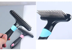 Pet Furmins Hair Removal Comb Dog Short Medium Hair Brush Handle Beauty Brush Accessories Comb for Cats Grooming Tool