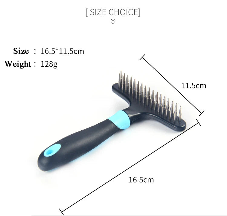 Pet Furmins Hair Removal Comb Dog Short Medium Hair Brush Handle Beauty Brush Accessories Comb for Cats Grooming Tool