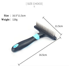 Pet Furmins Hair Removal Comb Dog Short Medium Hair Brush Handle Beauty Brush Accessories Comb for Cats Grooming Tool